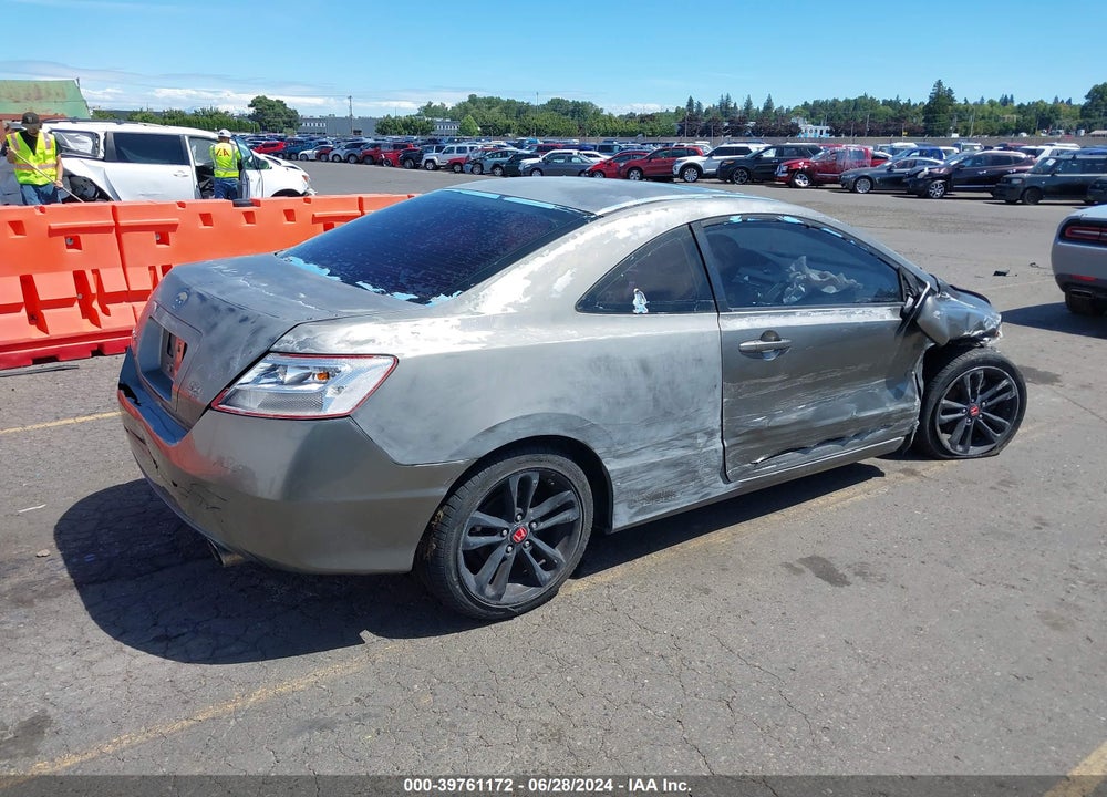 2008 HONDA CIVIC SI VIN: 2HGFG21508H703781