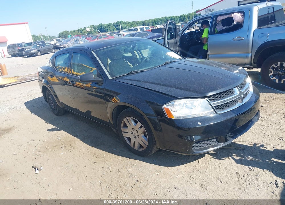 2014 DODGE AVENGER SE VIN: 1C3CDZAB4EN138581
