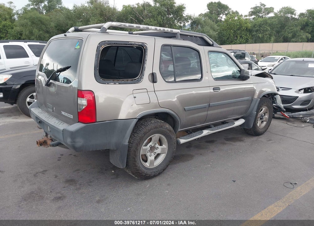 2004 NISSAN XTERRA XE VIN: 5N1ED28Y34C669976