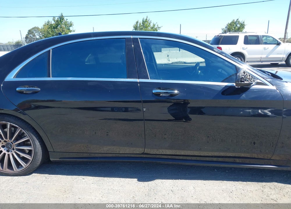 2015 MERCEDES-BENZ S 550 VIN: WDDUG8CB4FA174803