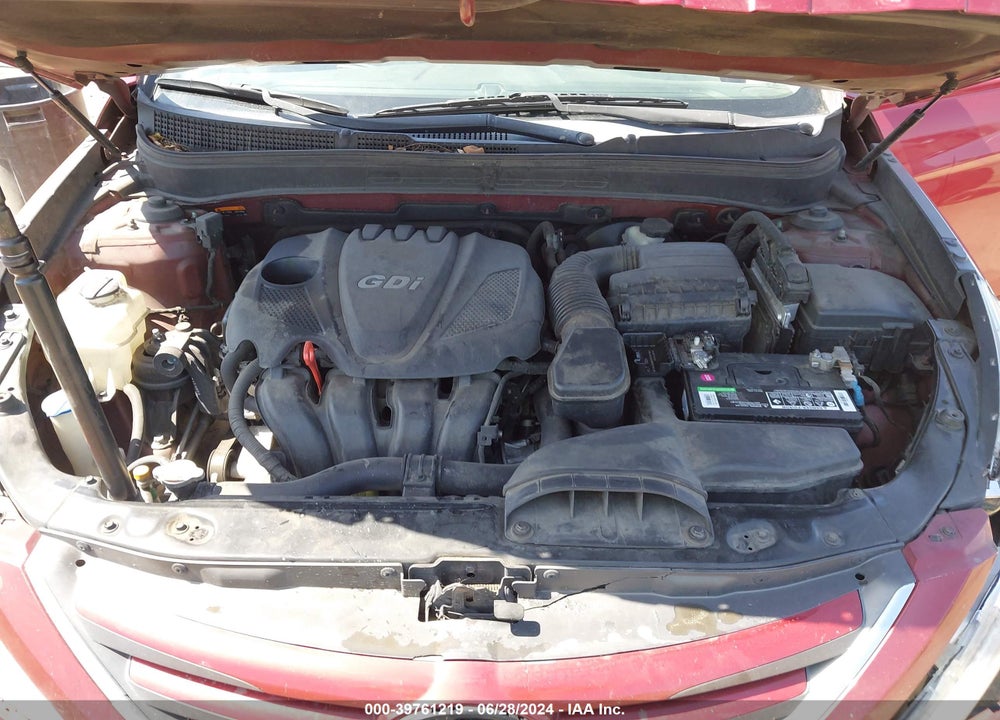 2014 HYUNDAI SONATA GLS VIN: 5NPEB4AC1EH853369