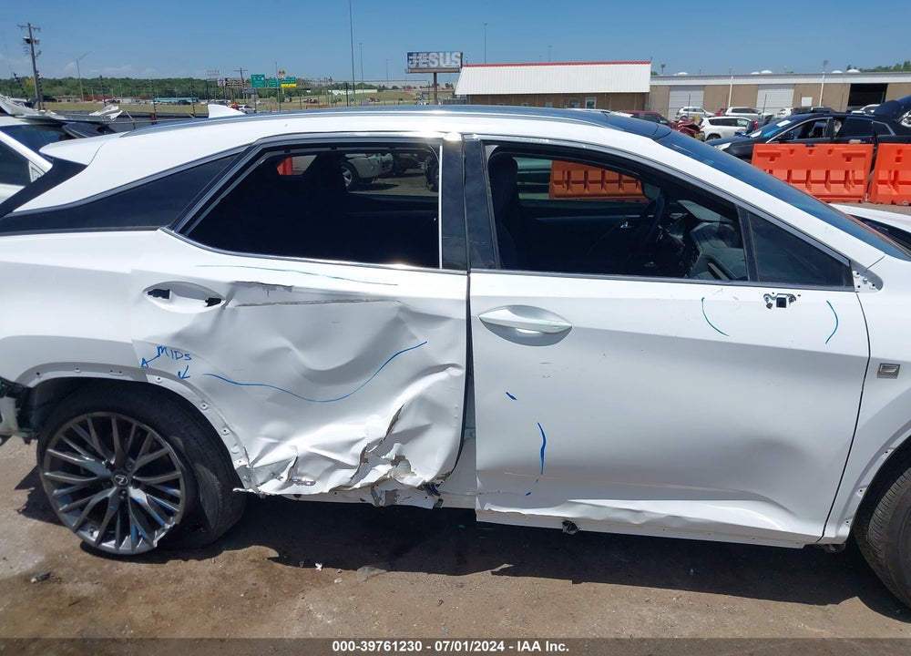 2021 LEXUS RX 450H F SPORT HANDLING VIN: 2T2YGMDA7MC064195