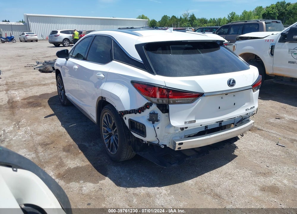 2021 LEXUS RX 450H F SPORT HANDLING VIN: 2T2YGMDA7MC064195