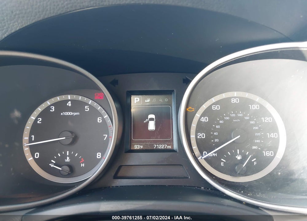 2017 HYUNDAI SANTA FE SPORT 2.4L VIN: 5NMZU3LB7HH041747