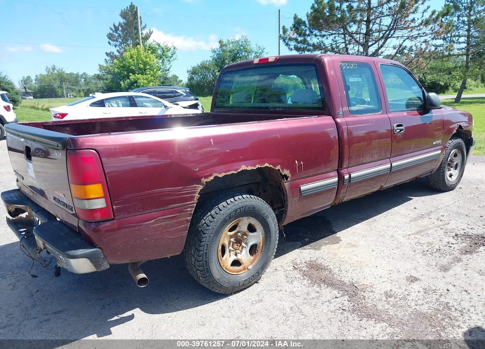 2000 GMC SIERRA 1500 SL/SLE VIN: 2GTEC19V6Y1389017