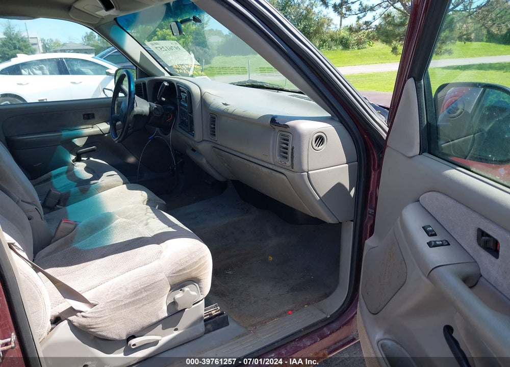2000 GMC SIERRA 1500 SL/SLE VIN: 2GTEC19V6Y1389017