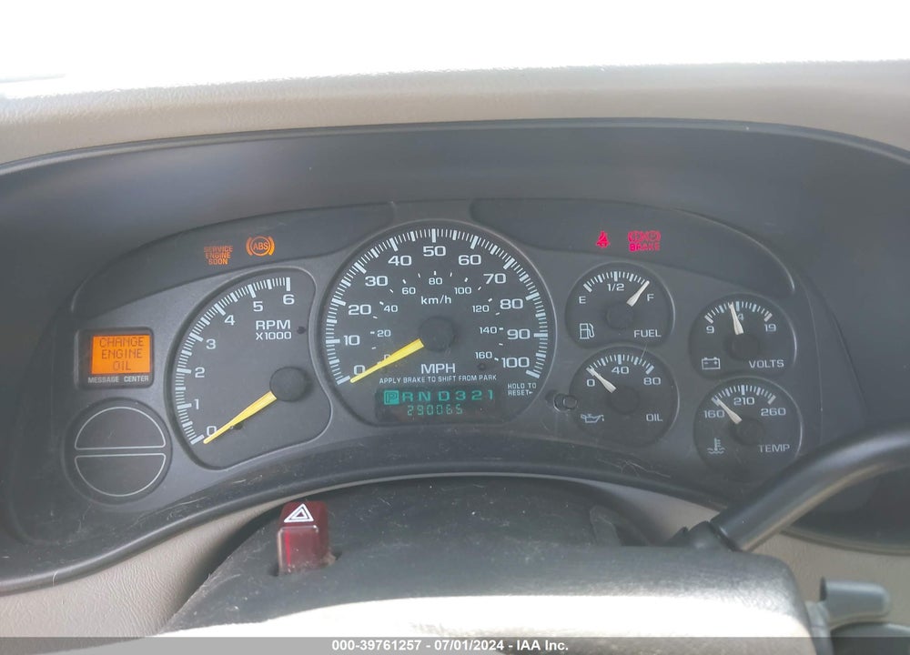 2000 GMC SIERRA 1500 SL/SLE VIN: 2GTEC19V6Y1389017