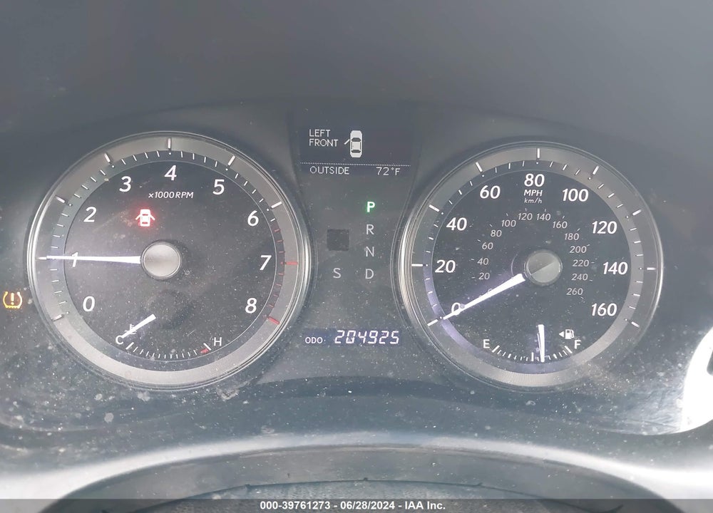 2012 LEXUS ES 350 VIN: JTHBK1EG8C2481086