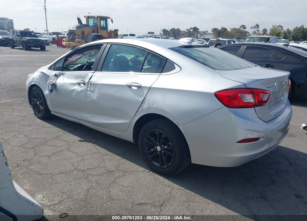 2019 CHEVROLET CRUZE LT VIN: 1G1BE5SM4K7115680