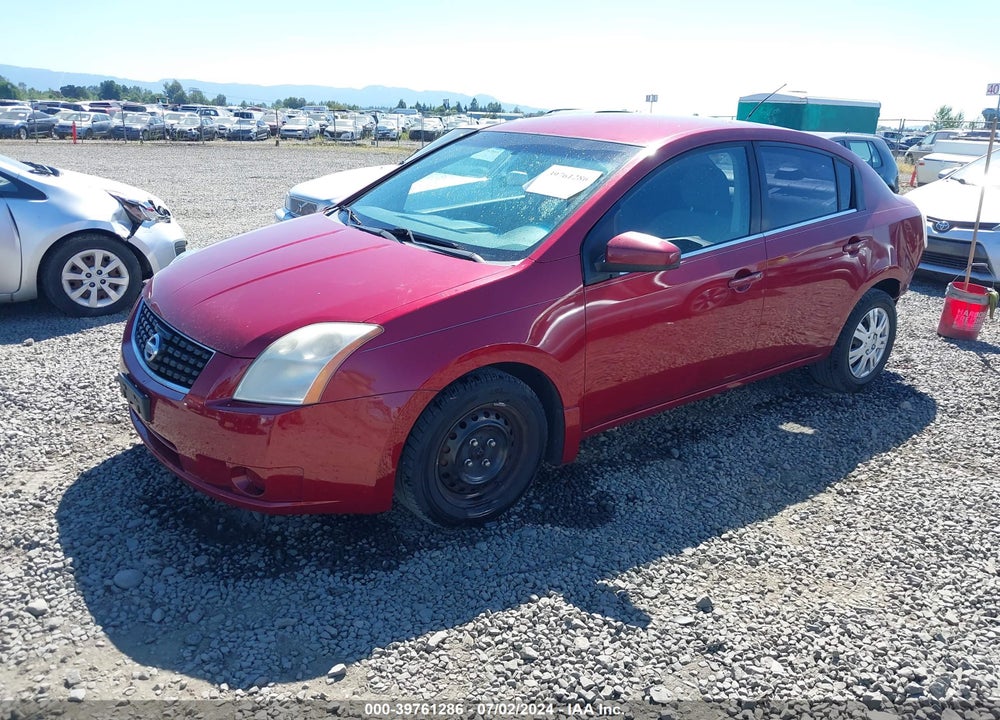 2008 NISSAN SENTRA 2.0 VIN: 3N1AB61E48L637115