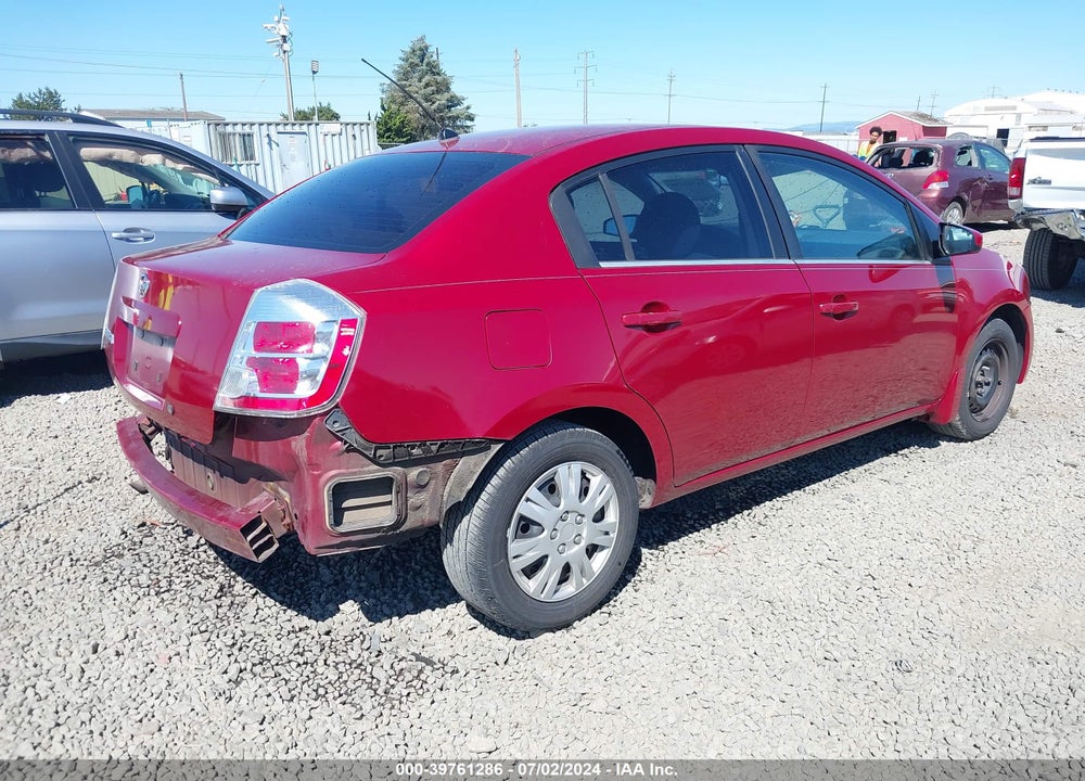 2008 NISSAN SENTRA 2.0 VIN: 3N1AB61E48L637115