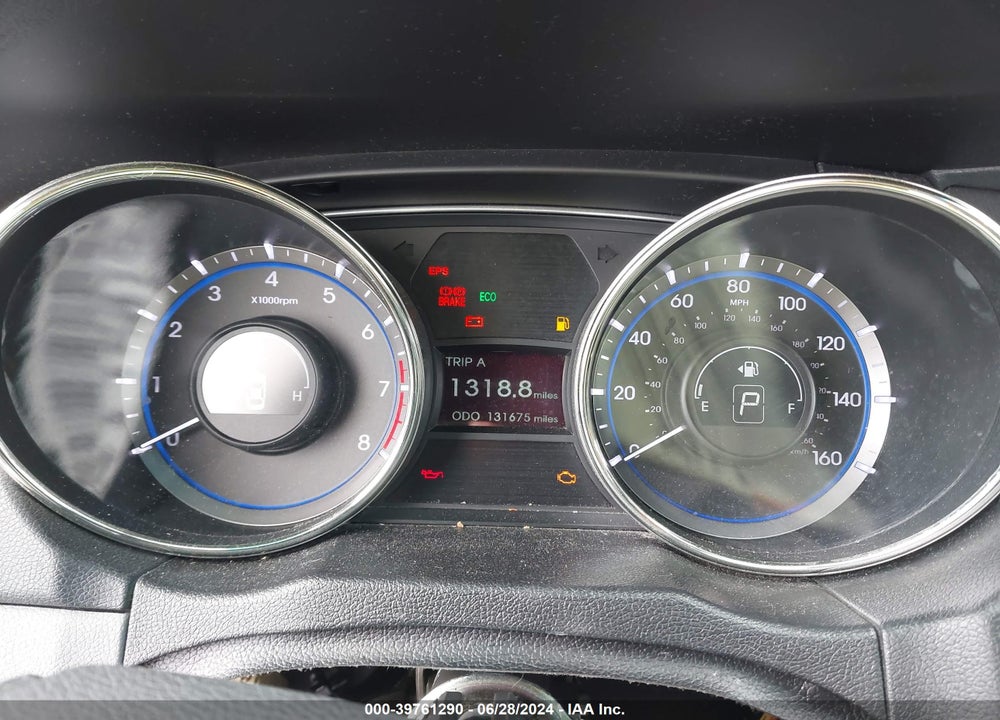 2012 HYUNDAI SONATA GLS VIN: 5NPEB4AC3CH337978