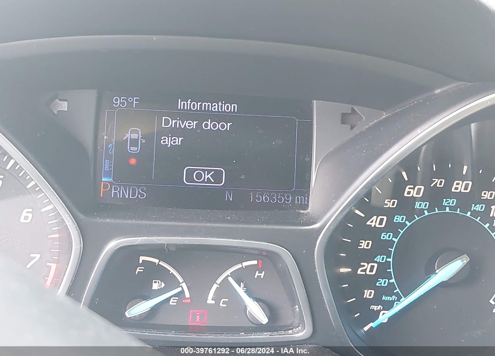 2013 FORD ESCAPE SEL VIN: 1FMCU0H97DUA97583
