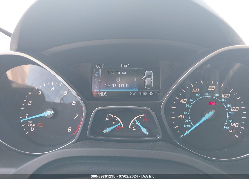 2013 FORD ESCAPE TITANIUM VIN: 1FMCU0J93DUD69234