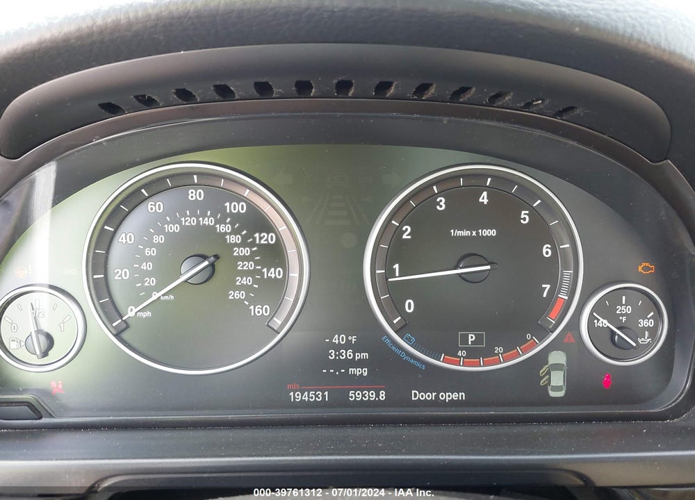 2013 BMW 528I VIN: WBAXG5C55DDY34050