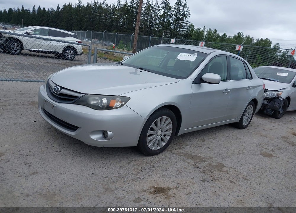 2011 SUBARU IMPREZA 2.5I PREMIUM VIN: JF1GE6B69BH523841
