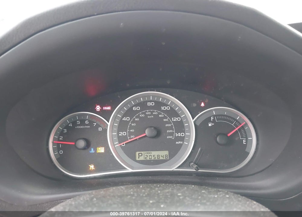 2011 SUBARU IMPREZA 2.5I PREMIUM VIN: JF1GE6B69BH523841