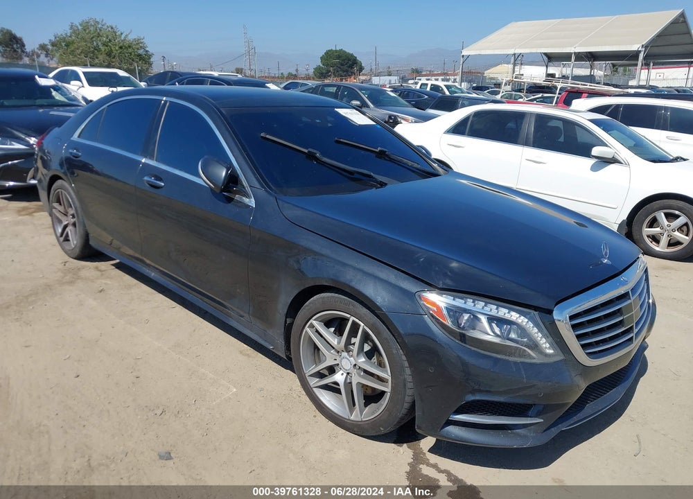2014 MERCEDES-BENZ S 550 VIN: WDDUG8CB6EA007275