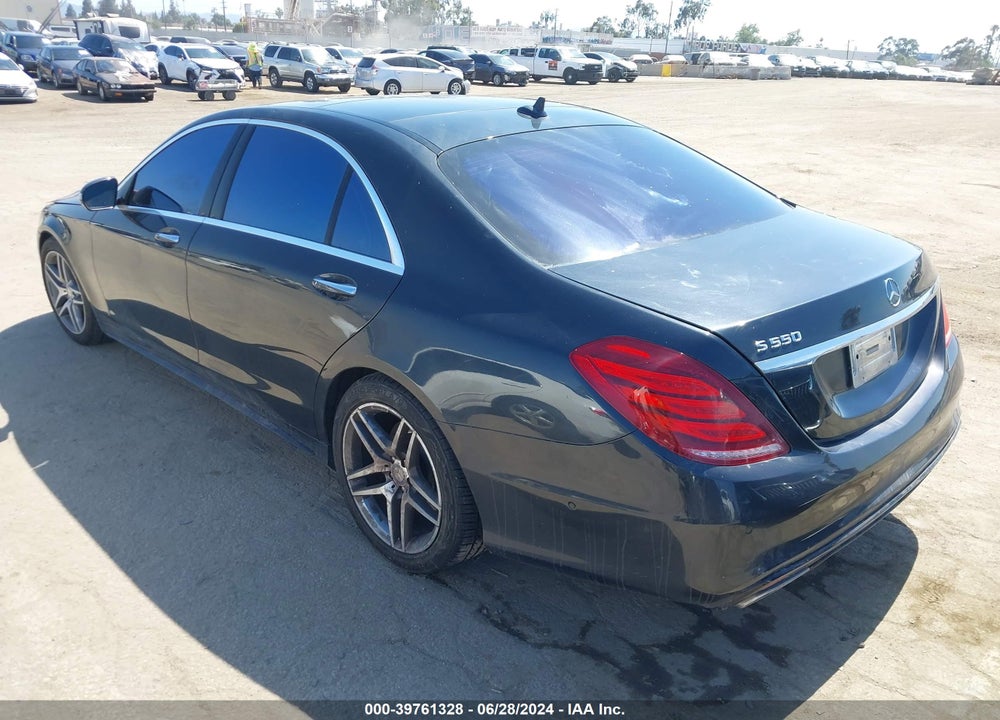 2014 MERCEDES-BENZ S 550 VIN: WDDUG8CB6EA007275