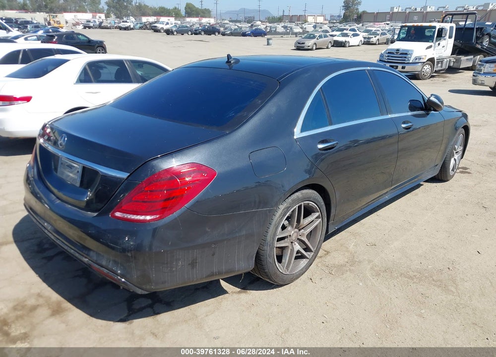 2014 MERCEDES-BENZ S 550 VIN: WDDUG8CB6EA007275