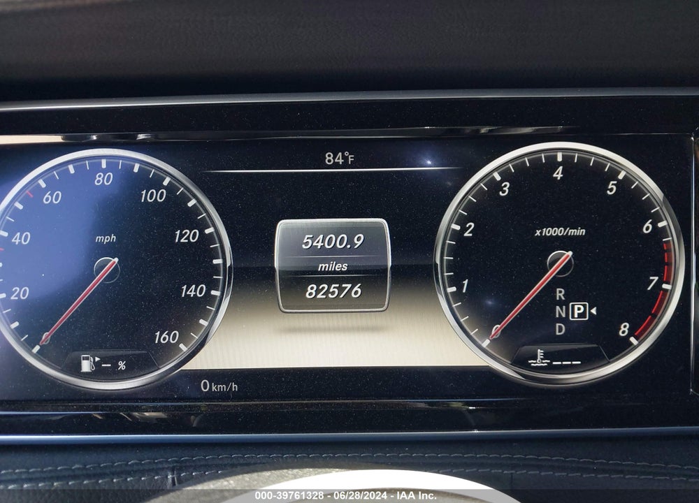 2014 MERCEDES-BENZ S 550 VIN: WDDUG8CB6EA007275