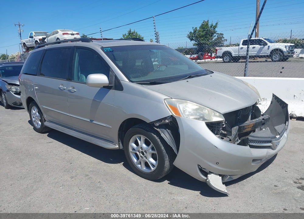2005 TOYOTA SIENNA XLE LIMITED VIN: 5TDBA22C95S038596