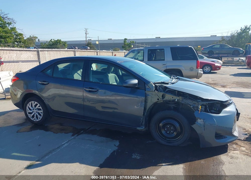 2017 TOYOTA COROLLA LE VIN: 2T1BURHE3HC824299
