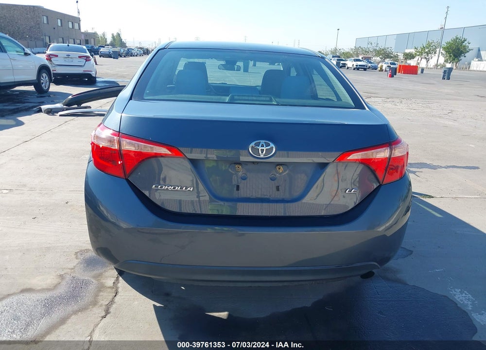 2017 TOYOTA COROLLA LE VIN: 2T1BURHE3HC824299