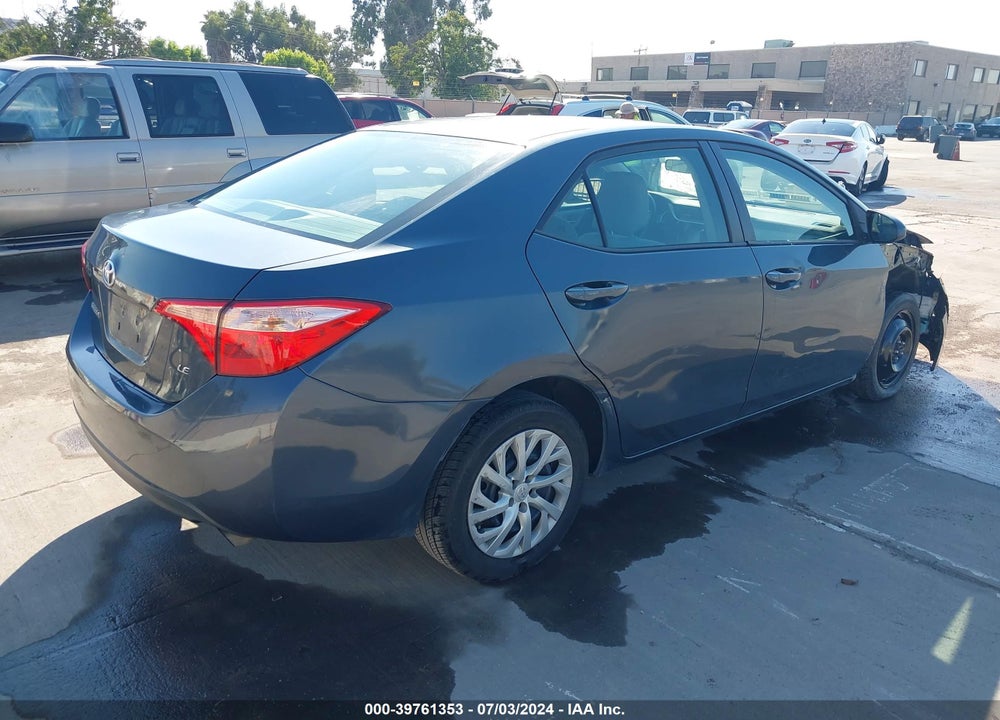 2017 TOYOTA COROLLA LE VIN: 2T1BURHE3HC824299