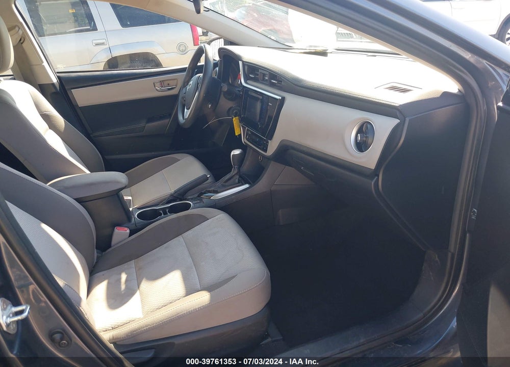 2017 TOYOTA COROLLA LE VIN: 2T1BURHE3HC824299