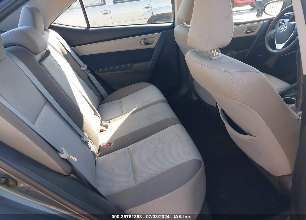 2017 TOYOTA COROLLA LE VIN: 2T1BURHE3HC824299