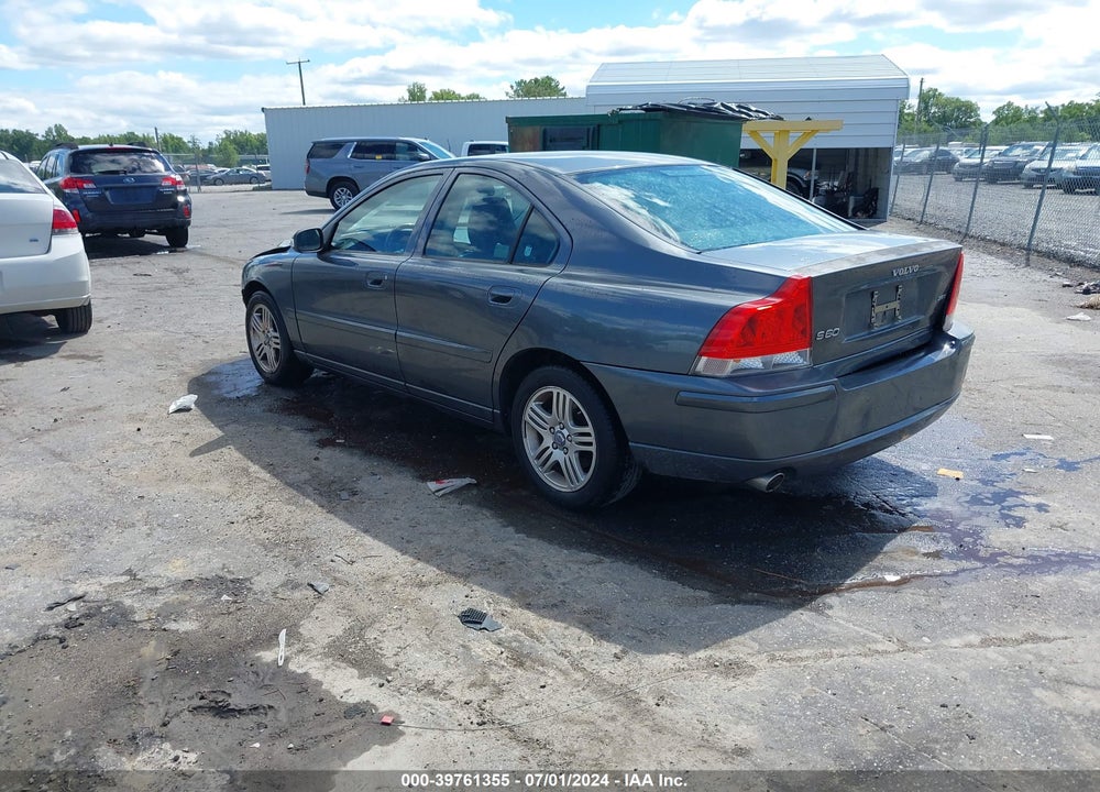 2007 VOLVO S60 2.5T VIN: YV1RS592172645753