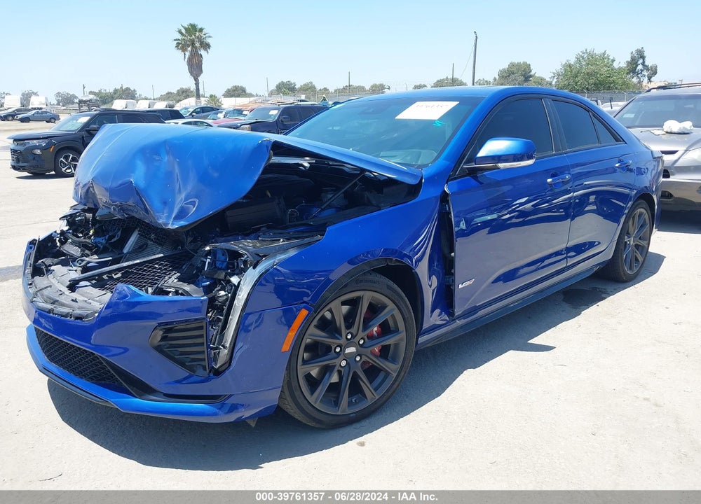 2021 CADILLAC CT4 V-SERIES VIN: 1G6DD5RL0M0125881
