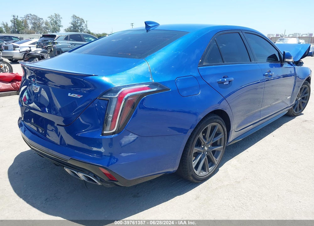 2021 CADILLAC CT4 V-SERIES VIN: 1G6DD5RL0M0125881