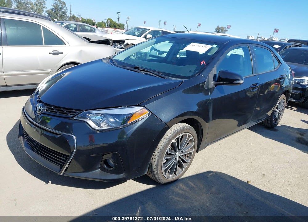 2016 TOYOTA COROLLA S PLUS VIN: 5YFBURHE1GP465081