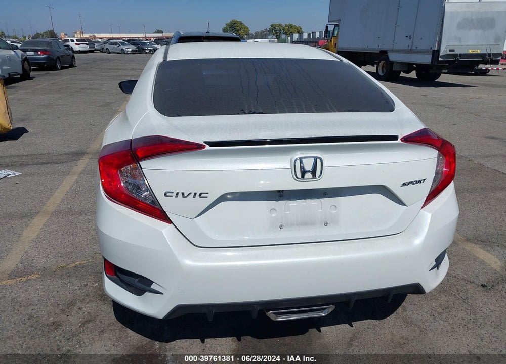 2020 HONDA CIVIC SPORT VIN: 2HGFC2F86LH537631