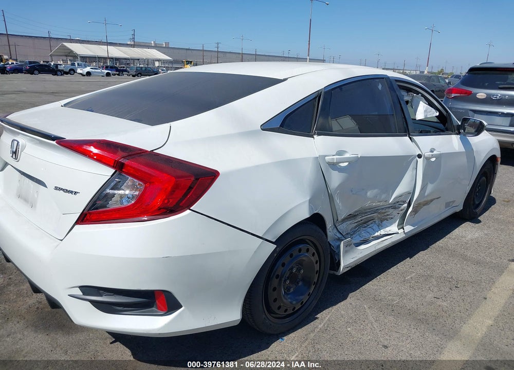2020 HONDA CIVIC SPORT VIN: 2HGFC2F86LH537631