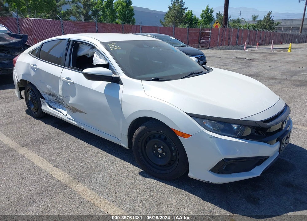 2020 HONDA CIVIC SPORT VIN: 2HGFC2F86LH537631