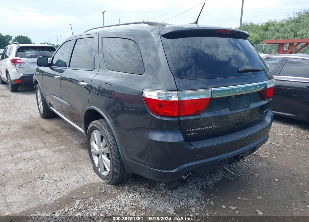 2011 DODGE DURANGO VIN: 1D4SE4GT6BC594048