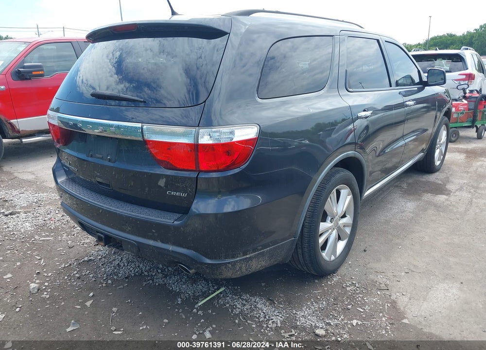2011 DODGE DURANGO VIN: 1D4SE4GT6BC594048