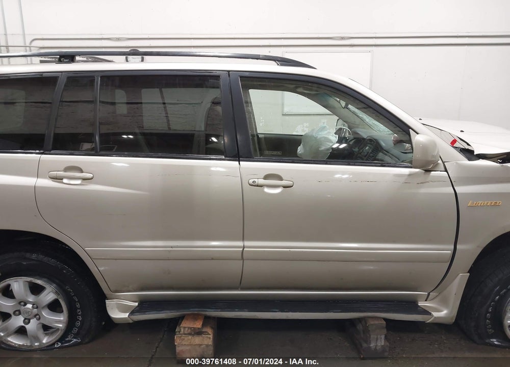 2002 TOYOTA HIGHLANDER LIMITED V6 VIN: JTEHF21A020064302
