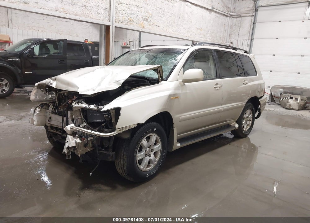 2002 TOYOTA HIGHLANDER LIMITED V6 VIN: JTEHF21A020064302