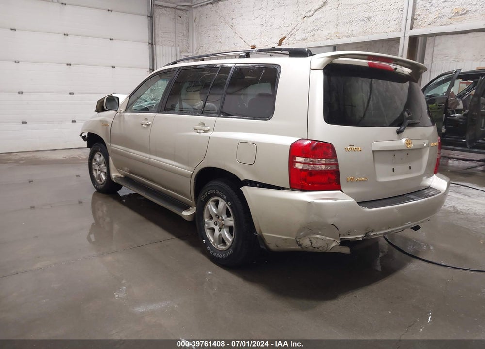 2002 TOYOTA HIGHLANDER LIMITED V6 VIN: JTEHF21A020064302