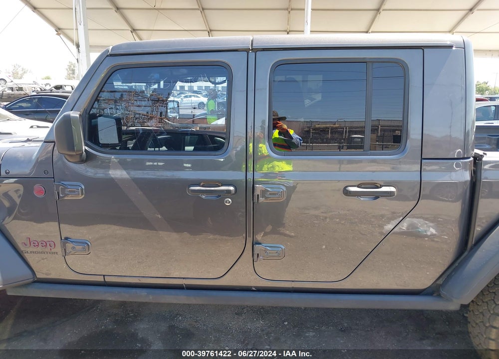 2021 JEEP GLADIATOR RUBICON 4X4 VIN: 1C6JJTBG8ML622595