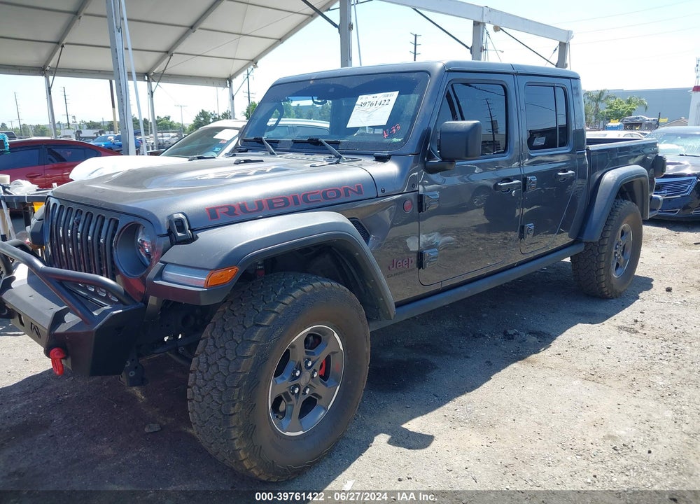2021 JEEP GLADIATOR RUBICON 4X4 VIN: 1C6JJTBG8ML622595