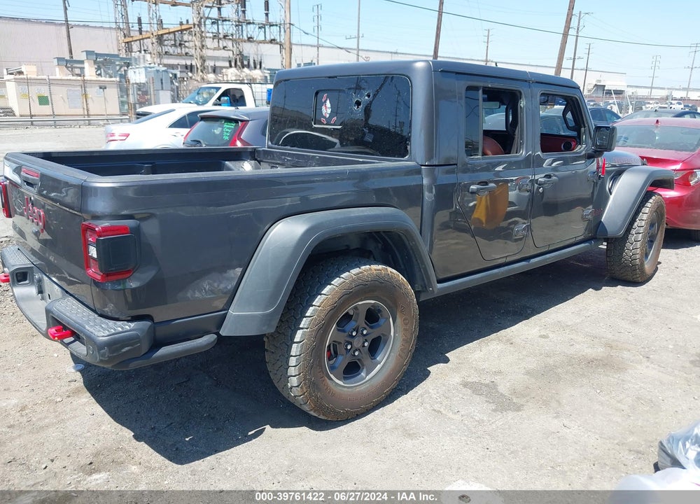 2021 JEEP GLADIATOR RUBICON 4X4 VIN: 1C6JJTBG8ML622595