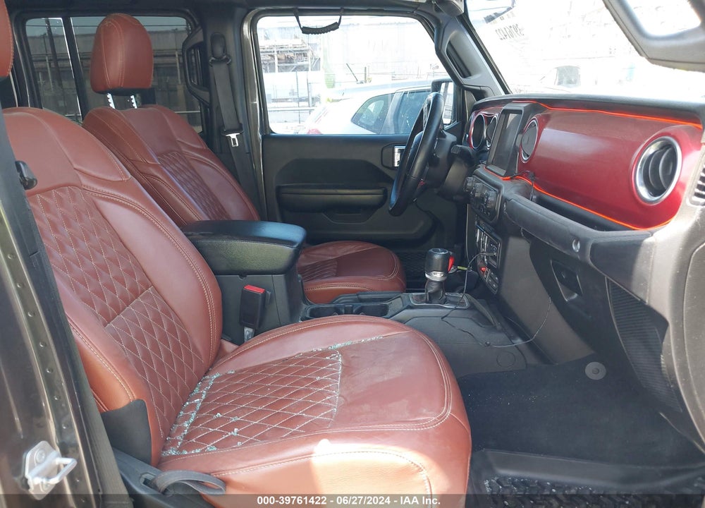 2021 JEEP GLADIATOR RUBICON 4X4 VIN: 1C6JJTBG8ML622595