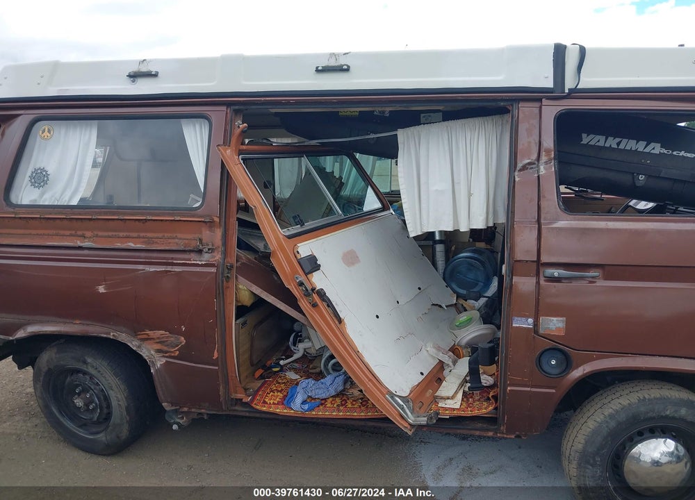 1980 VOLKSWAGON VANAGON VIN: 25A0009264