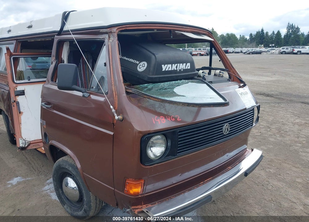 1980 VOLKSWAGON VANAGON VIN: 25A0009264