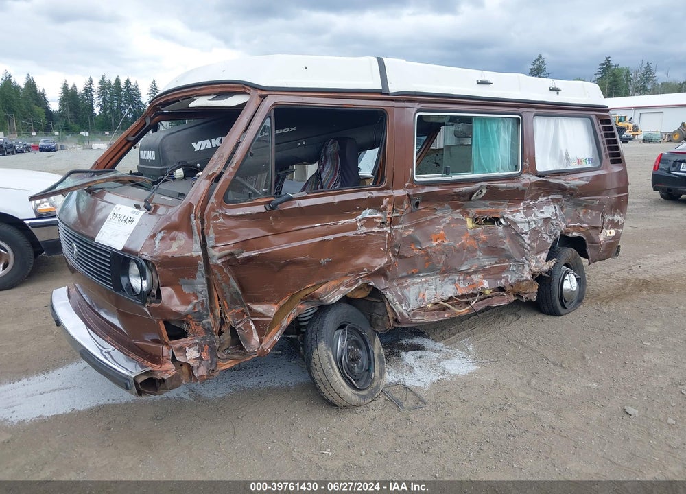 1980 VOLKSWAGON VANAGON VIN: 25A0009264